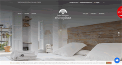 Desktop Screenshot of hotelelviraplaza.com